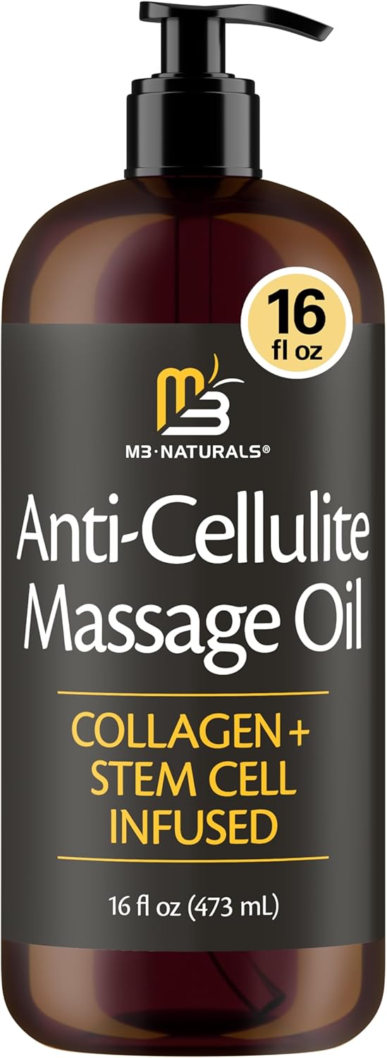 240 מ״ל M3 Naturals - שמן העיסוי אנטי-צלוליט הכי נמכר בארה״ב
