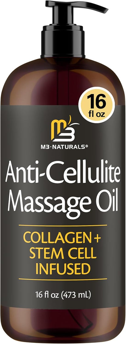 240 מ״ל M3 Naturals - שמן העיסוי אנטי-צלוליט הכי נמכר בארה״ב