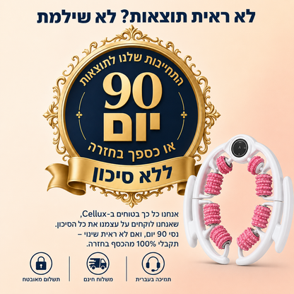 Cellux - ערכה ביתית לטיפול בצלוליט וסימני מתיחה